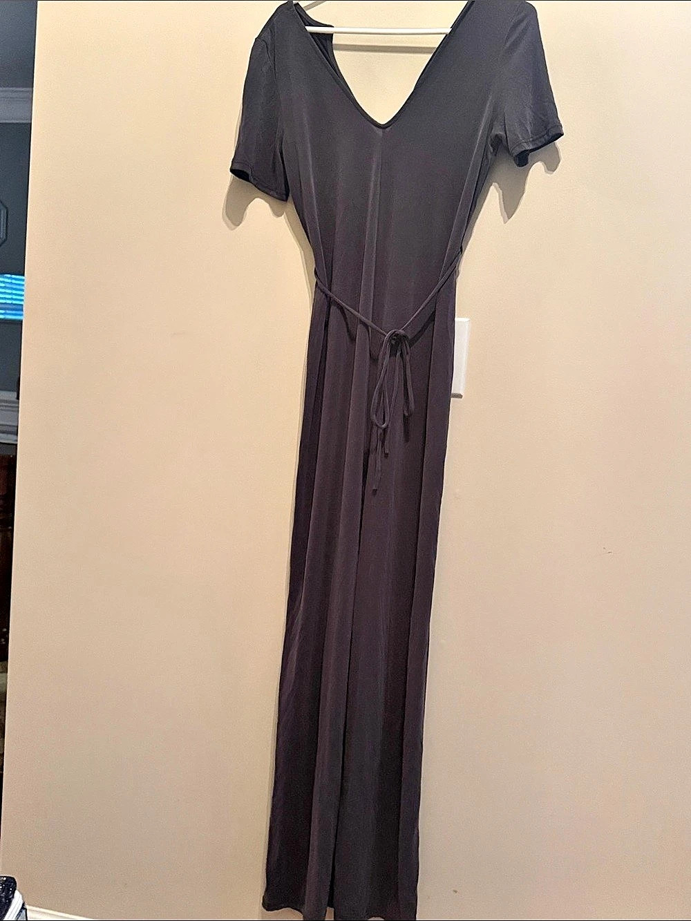 Black Wide Leg Jumpsuit Size Medium